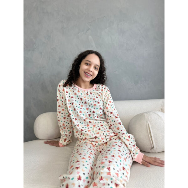 Pijama Manga Longa Raposa