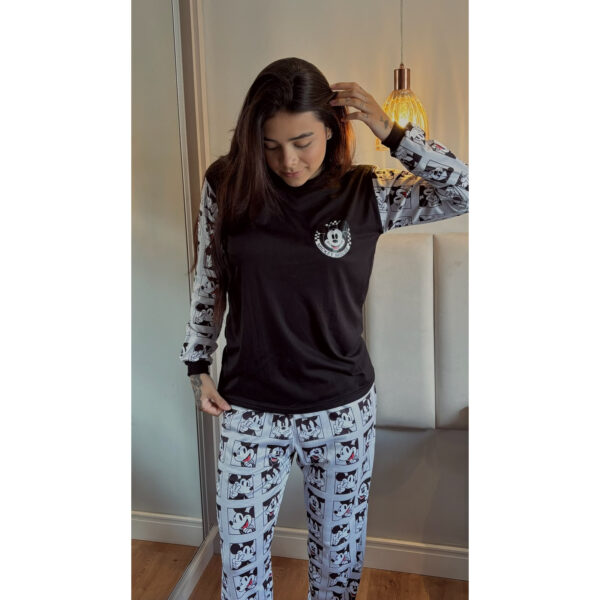 Pijama Manga Longa Mickey